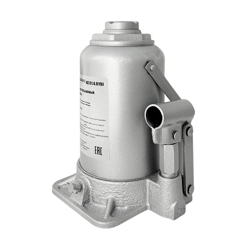 Домкрат бутылочный 20 т, 235-455 мм Horex HZ 01.4.019J